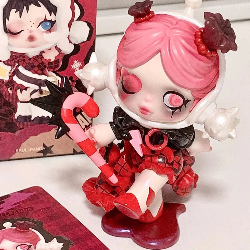 Skullpanda Tell Me What You Want Blind Box Cute Skull Panda Action Figure Mystery Box Mini Doll Home Decor Christmas Gifts Toys - SS69