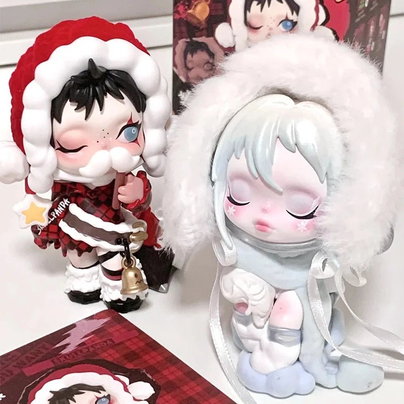 Skullpanda Tell Me What You Want Blind Box Cute Skull Panda Action Figure Mystery Box Mini Doll Home Decor Christmas Gifts Toys - SS69