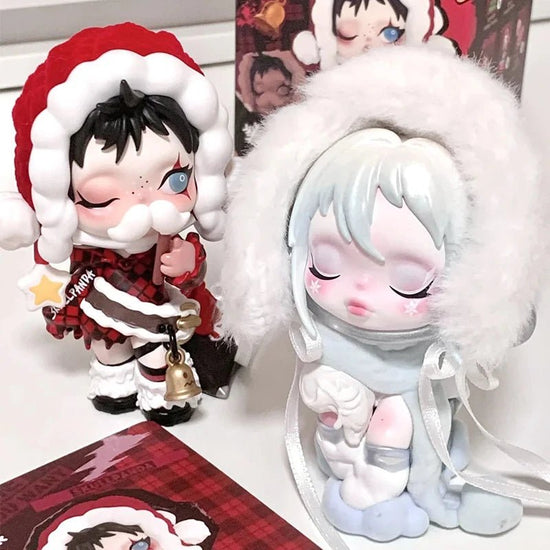 Skullpanda Tell Me What You Want Blind Box Cute Skull Panda Action Figure Mystery Box Mini Doll Home Decor Christmas Gifts Toys - SS69