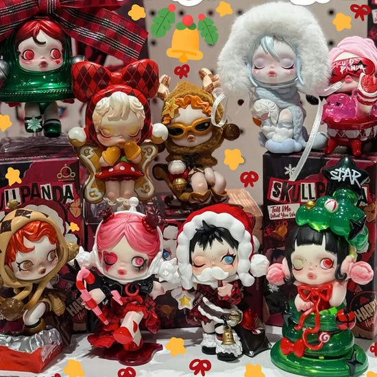 Skullpanda Tell Me What You Want Blind Box Cute Skull Panda Action Figure Mystery Box Mini Doll Home Decor Christmas Gifts Toys - SS69