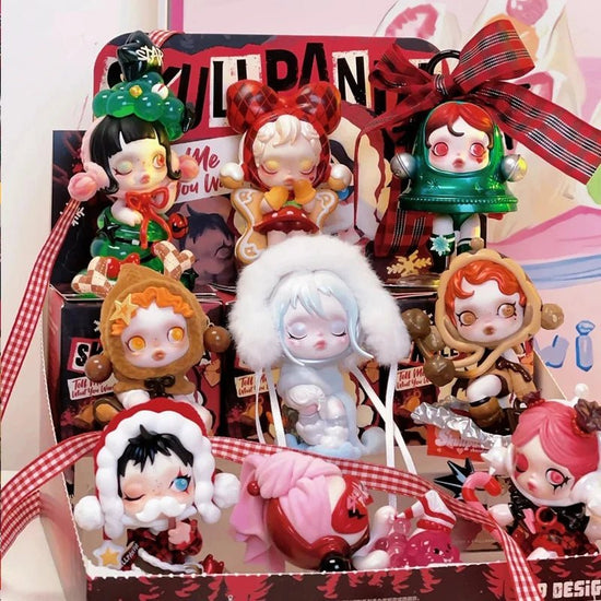 Skullpanda Tell Me What You Want Blind Box Cute Skull Panda Action Figure Mystery Box Mini Doll Home Decor Christmas Gifts Toys - SS69