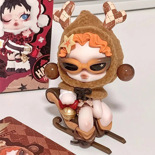 Skullpanda Tell Me What You Want Blind Box Cute Skull Panda Action Figure Mystery Box Mini Doll Home Decor Christmas Gifts Toys - SS69