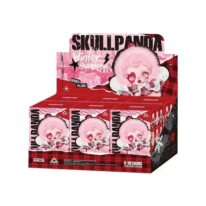 Skullpanda Winter Music Series Blind Box Pendant Plush Doll Mystery Box Toys Cute Action Figure Pendent Ornament Gift - SS69