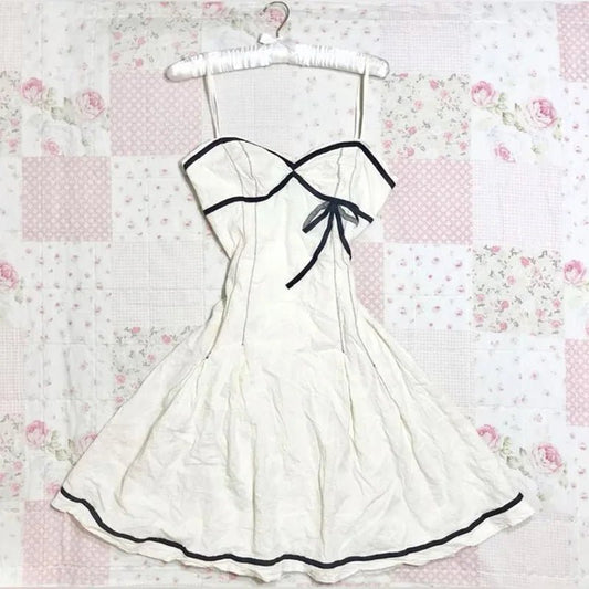 Spice Girls Lace Y2k Sling dress Harajuku Graphic Print Grunge Goth Skirt Punk Streetwear Hip Hop Retro Fashion Casual Frock EMO - SS69