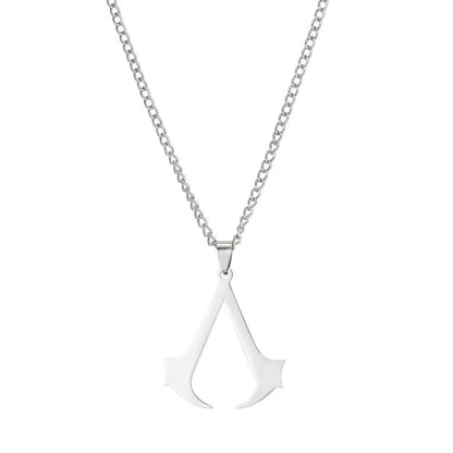 Stainless Steel Assassin Syndicate Creed DIY Pendant Game Movie Anime Cosplay Necklace Men Jewelry Gift - SS69