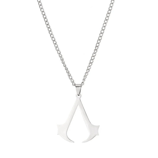 Stainless Steel Assassin Syndicate Creed DIY Pendant Game Movie Anime Cosplay Necklace Men Jewelry Gift - SS69