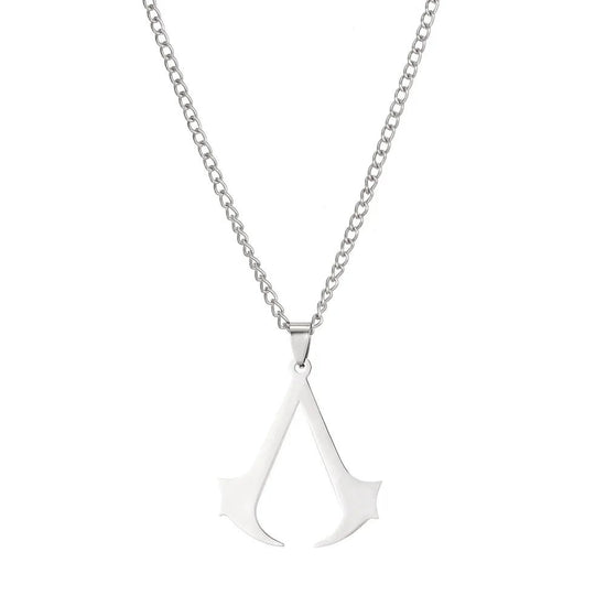 Stainless Steel Assassin Syndicate Creed DIY Pendant Game Movie Anime Cosplay Necklace Men Jewelry Gift - SS69