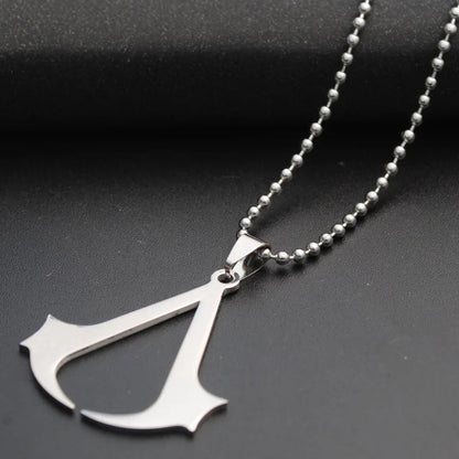 Stainless Steel Assassin Syndicate Creed DIY Pendant Game Movie Anime Cosplay Necklace Men Jewelry Gift - SS69