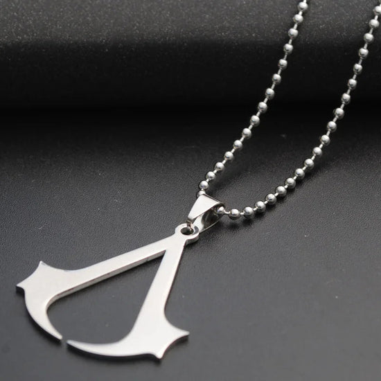Stainless Steel Assassin Syndicate Creed DIY Pendant Game Movie Anime Cosplay Necklace Men Jewelry Gift - SS69