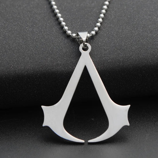 Stainless Steel Assassin Syndicate Creed DIY Pendant Game Movie Anime Cosplay Necklace Men Jewelry Gift - SS69
