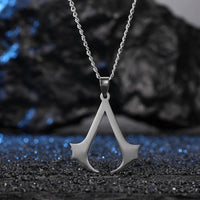 Stainless Steel Assassin Syndicate Creed DIY Pendant Game Movie Anime Cosplay Necklace Men Jewelry Gift - SS69