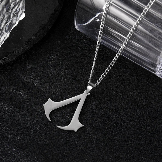 Stainless Steel Assassin Syndicate Creed DIY Pendant Game Movie Anime Cosplay Necklace Men Jewelry Gift - SS69