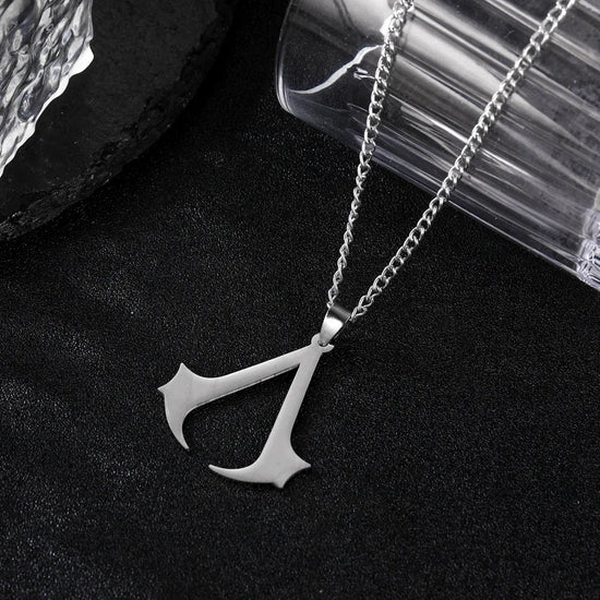 Stainless Steel Assassin Syndicate Creed DIY Pendant Game Movie Anime Cosplay Necklace Men Jewelry Gift - SS69