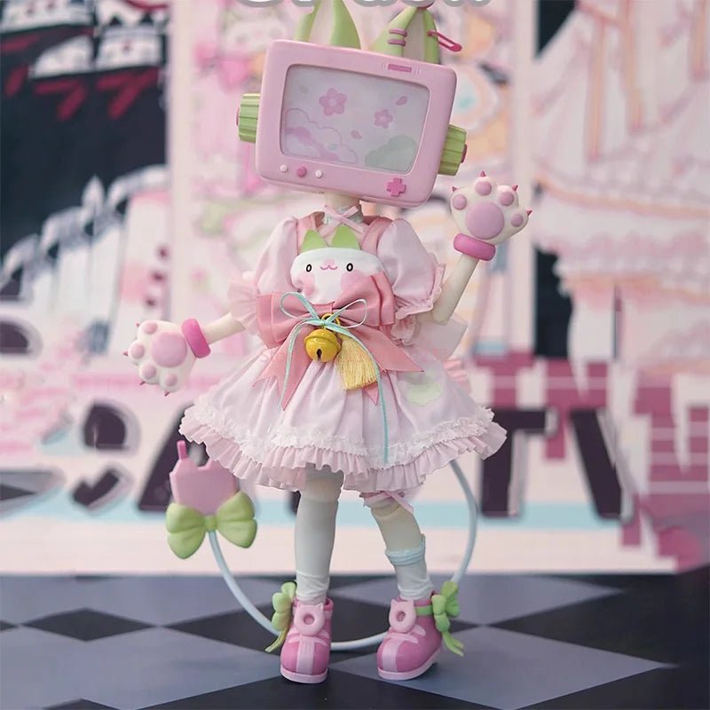 Ufdoll Bjd 1/6 Anime Blind Box Cat Tv Series Action Figure Mystery Box Surprise Pvc Decoration Christmas Gift Toys For Child - SS69