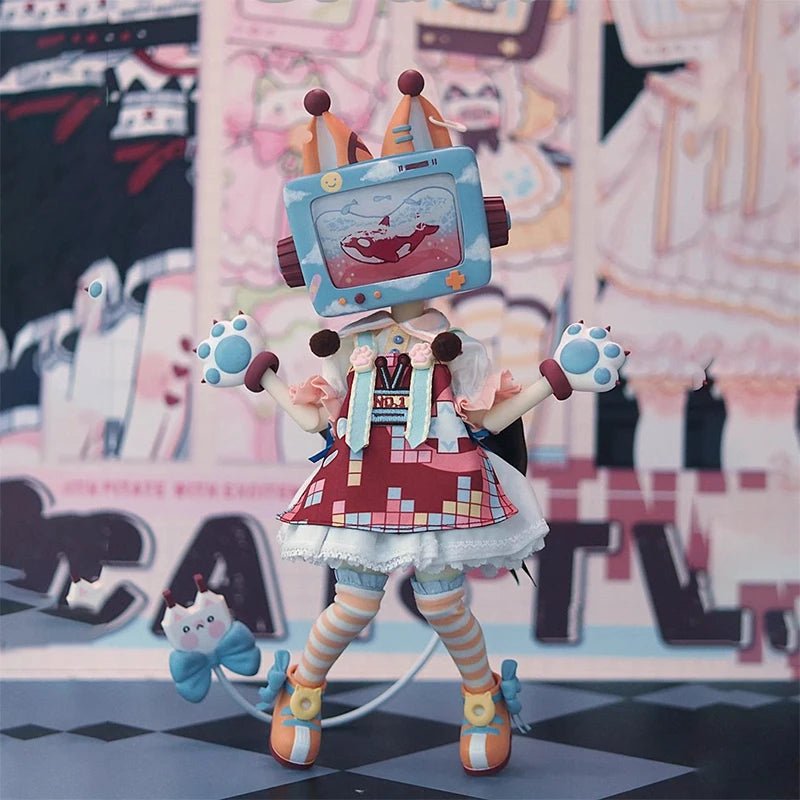 Ufdoll Bjd 1/6 Anime Blind Box Cat Tv Series Action Figure Mystery Box Surprise Pvc Decoration Christmas Gift Toys For Child - SS69