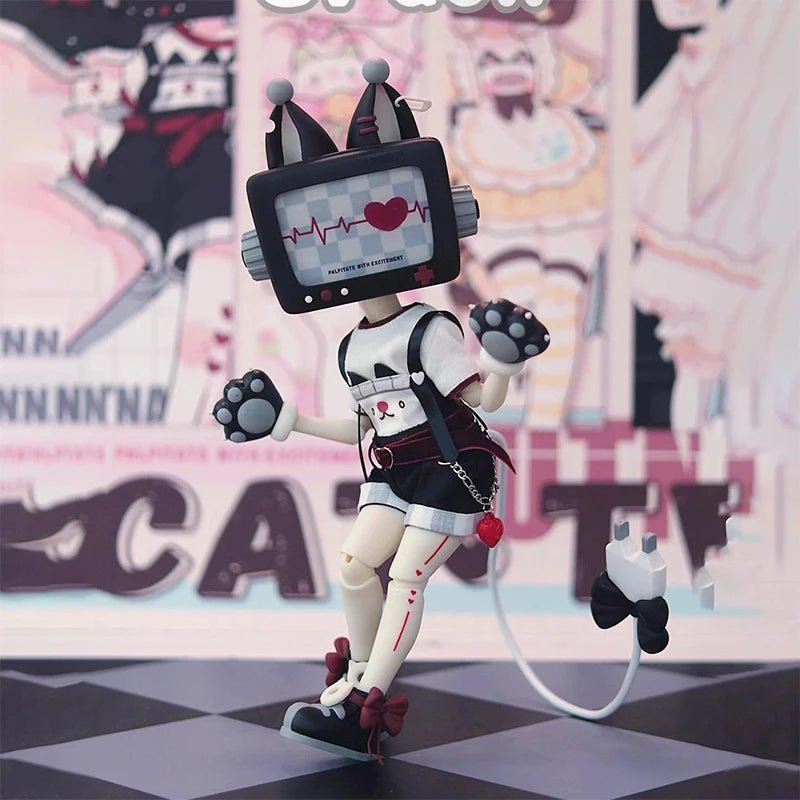 Ufdoll Bjd 1/6 Anime Blind Box Cat Tv Series Action Figure Mystery Box Surprise Pvc Decoration Christmas Gift Toys For Child - SS69