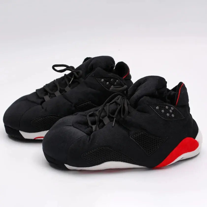 unisex funny basketball slippers trainer slides warm winter shoes SS69 23.69 Dark Grey / 43 / CHINA