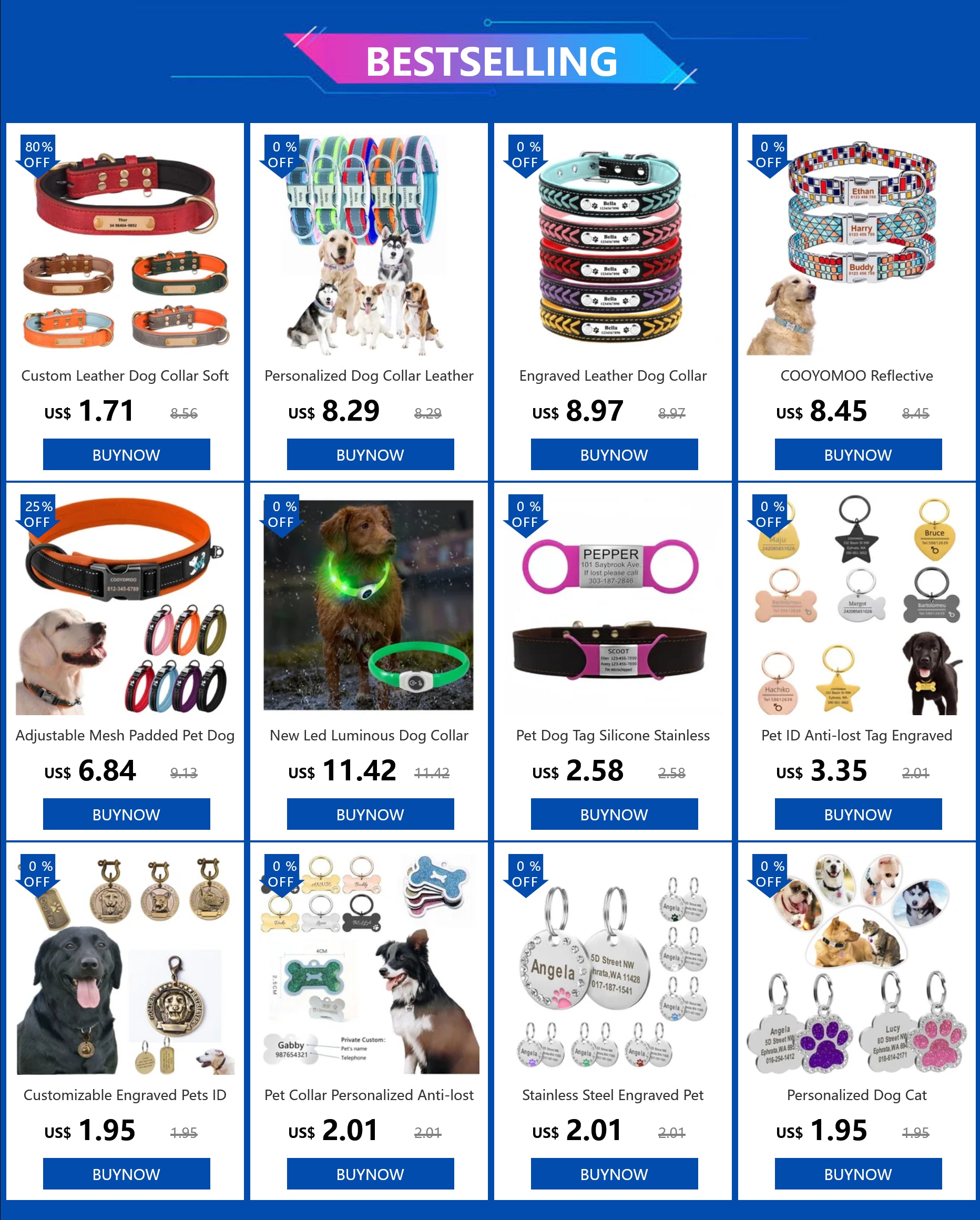 Usb Charging Glowing Dog Collar With Pendant Detachable Luxury Led Light Bright For Small Dogs Cat Night Safety Collar Wholesale - SS69