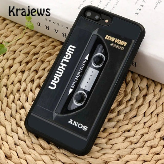 VHS Cassette Tape Phone Case Cover For iPhone 16 15 14 plus XS XR 11 12 mini 13 pro max coque Shell Fundas - SS69