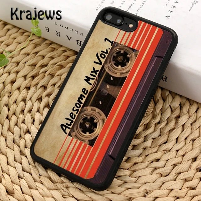 VHS Cassette Tape Phone Case Cover For iPhone 16 15 14 plus XS XR 11 12 mini 13 pro max coque Shell Fundas - SS69