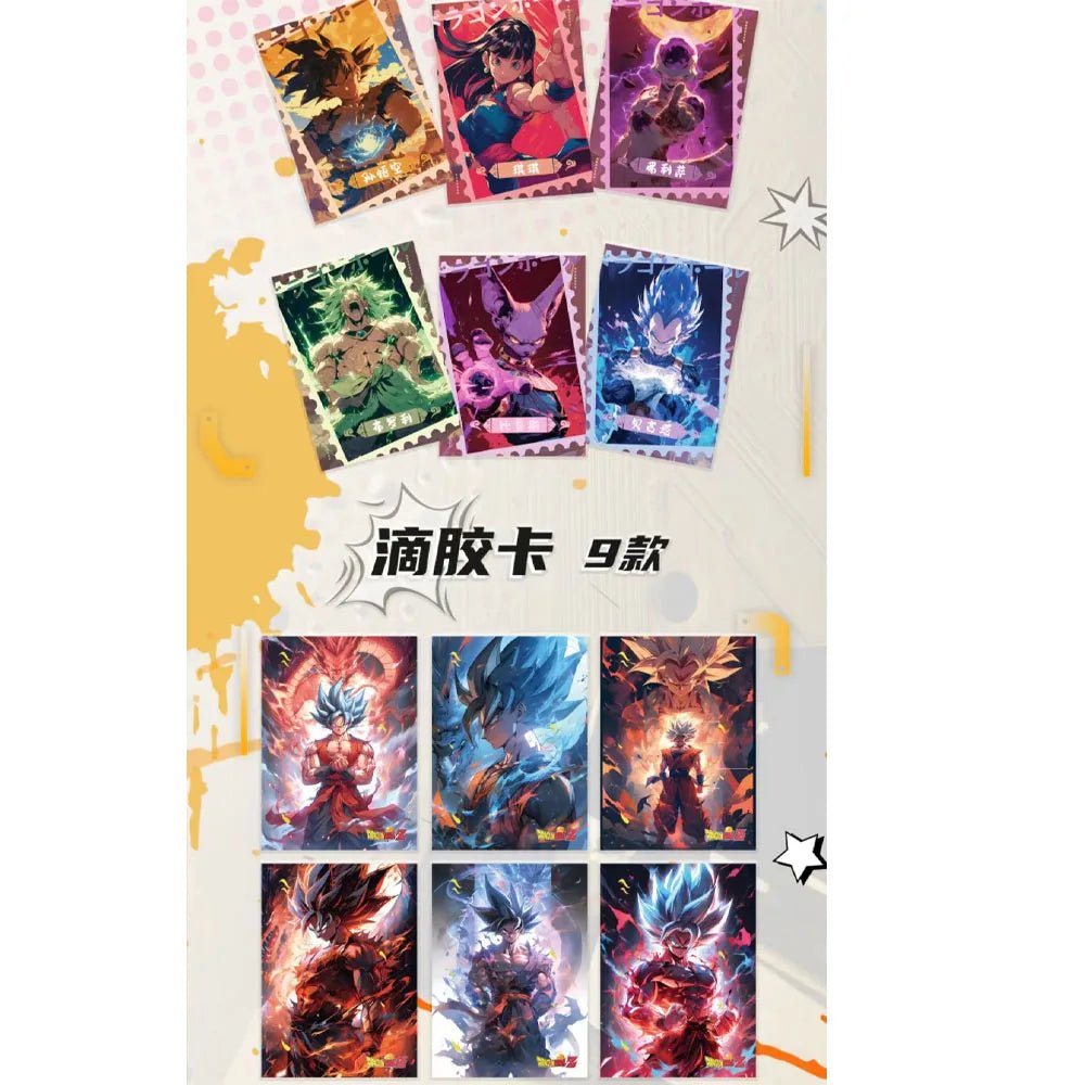 wholesale Dragon Ball Collection Cards Japanese Anime Son Goku Bronzing SP SSR Gold Collector's Edition Character Cards - SS69