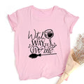 Witches Do It Better T-Shirt Black Gothic Tee Shirt Summer Fashion Halloween Party Tshirts Short Sleeve O - neck Printed Tee Shirt - SS69