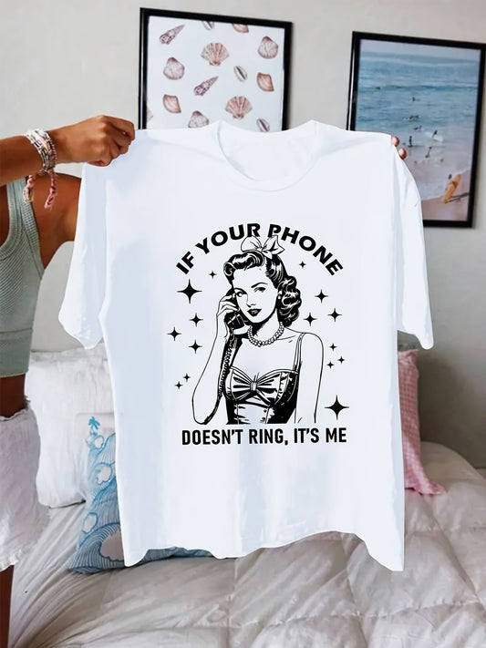 Women's Casual "Momster" Graphic T-Shirt - Short Sleeve, Black with Pink Print, Spring/Summer Fashion Top, Machine Washable, Round Neck, Geometric Design - SS69