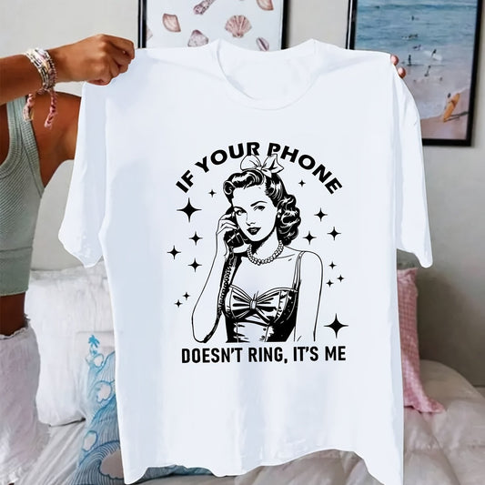 Women's Casual "Momster" Graphic T-Shirt - Short Sleeve, Black with Pink Print, Spring/Summer Fashion Top, Machine Washable, Round Neck, Geometric Design - SS69