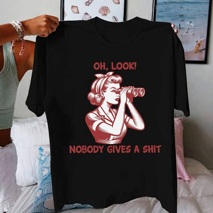 Women's Casual "Momster" Graphic T-Shirt - Short Sleeve, Black with Pink Print, Spring/Summer Fashion Top, Machine Washable, Round Neck, Geometric Design - SS69