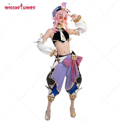 Women's Dori Cosplay Costume Top and Pants with Accessories - SS69